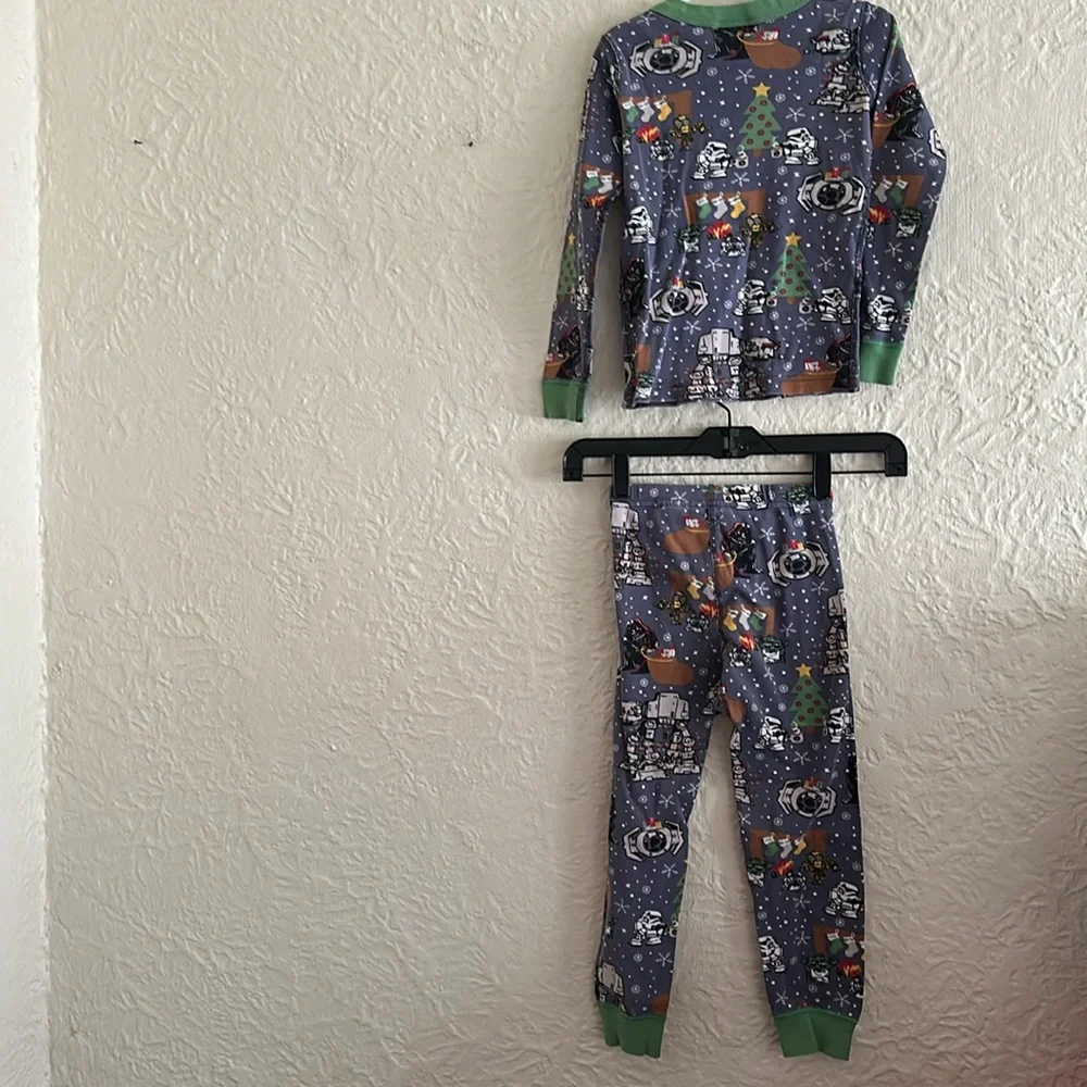Hanna Andersson x Star Wars Pajama Set 5 Snowfall Hot Cocoa Stockings Winter